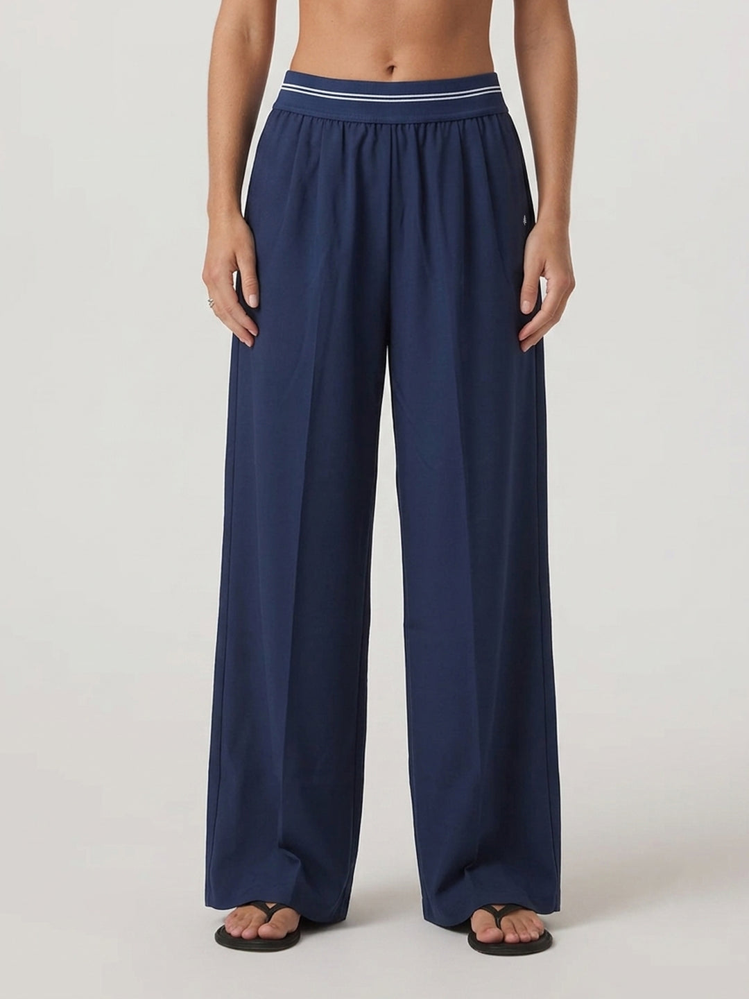 Polly ComfiWide Trouser - Chelsea Navy