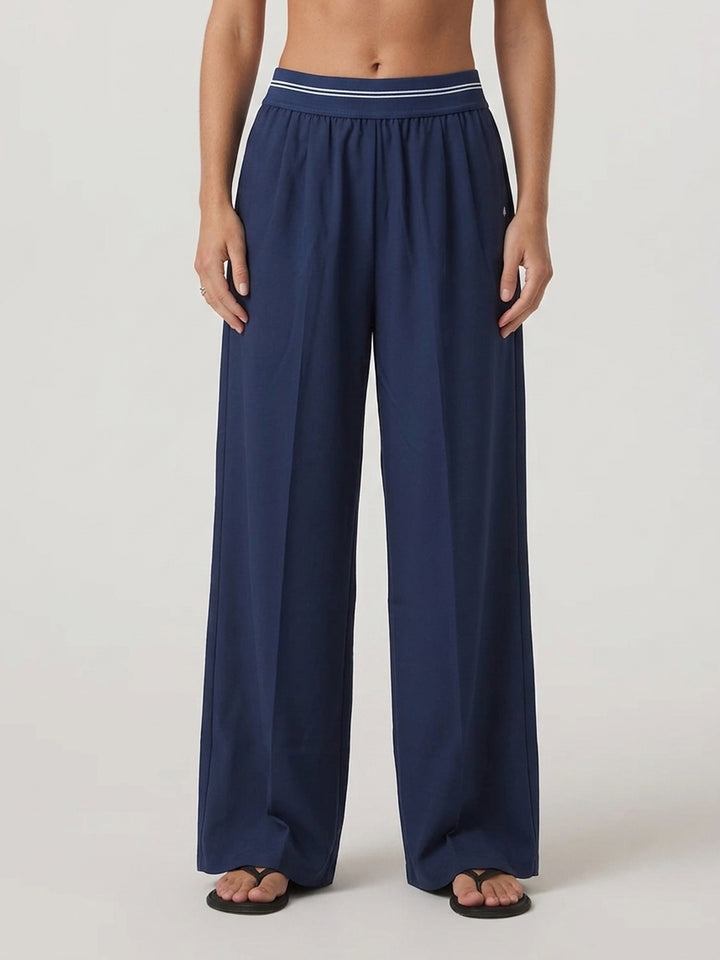 Polly ComfiWide Trouser - Chelsea Navy