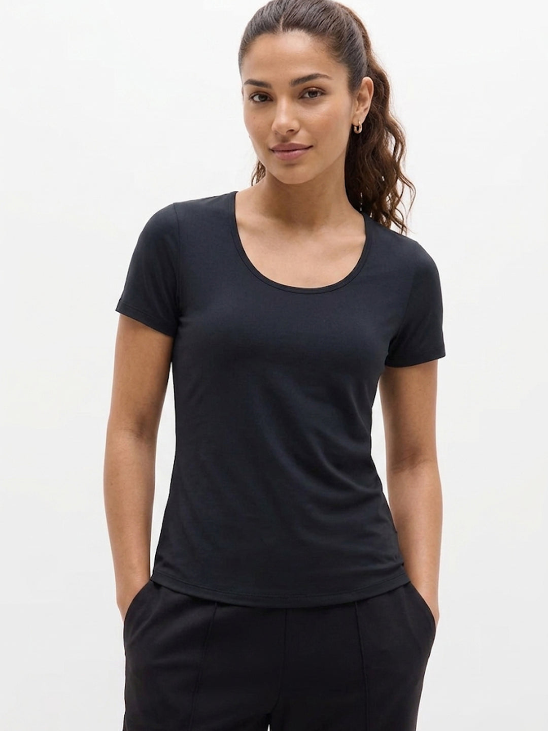 CleanFit Tee - Midnight Black