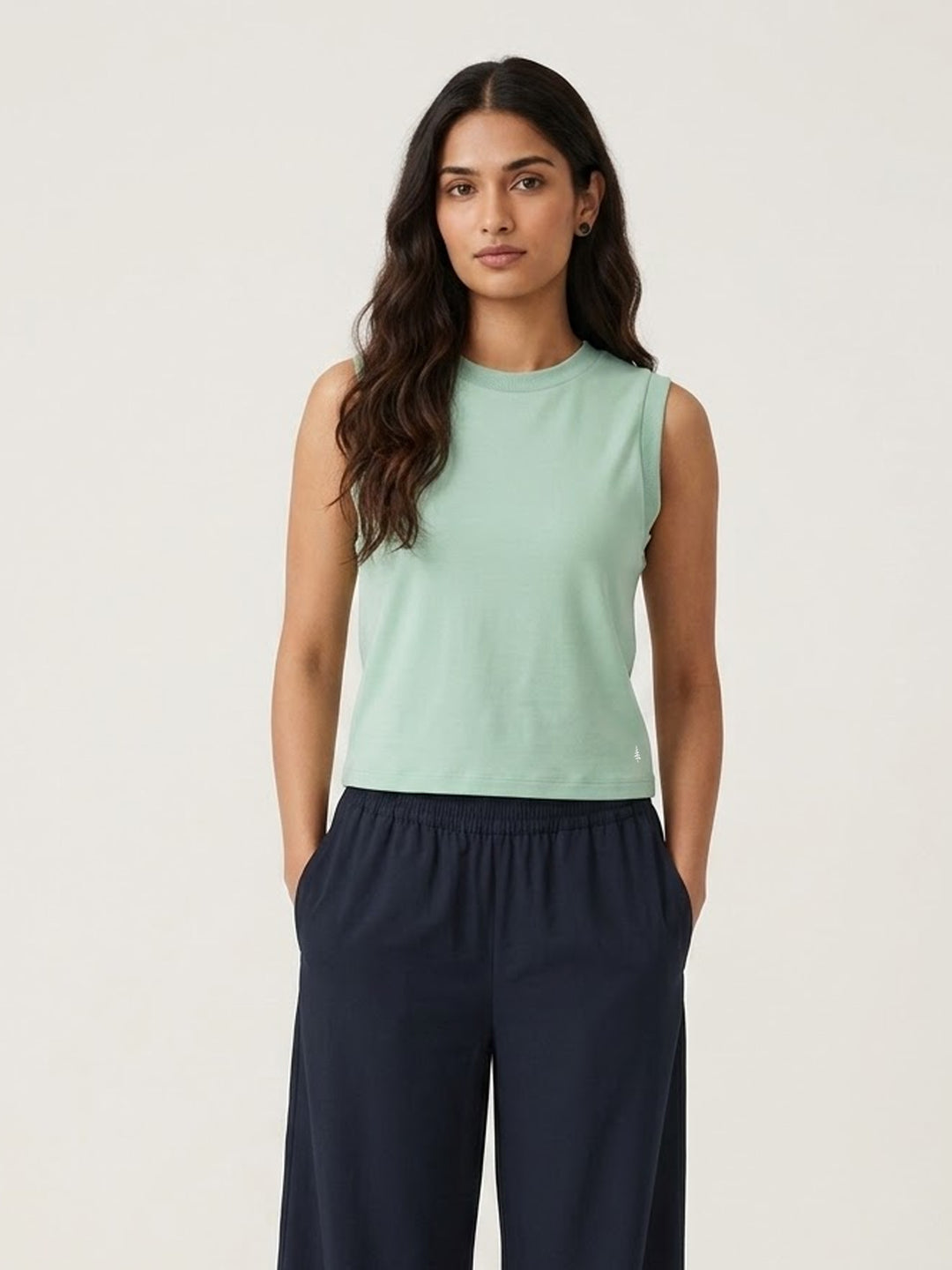 Alice Essential Racer Tank - Pistachu Green