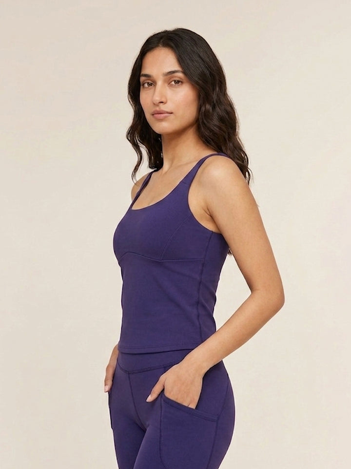 Anya UnderCurve Tank - Lunerberry