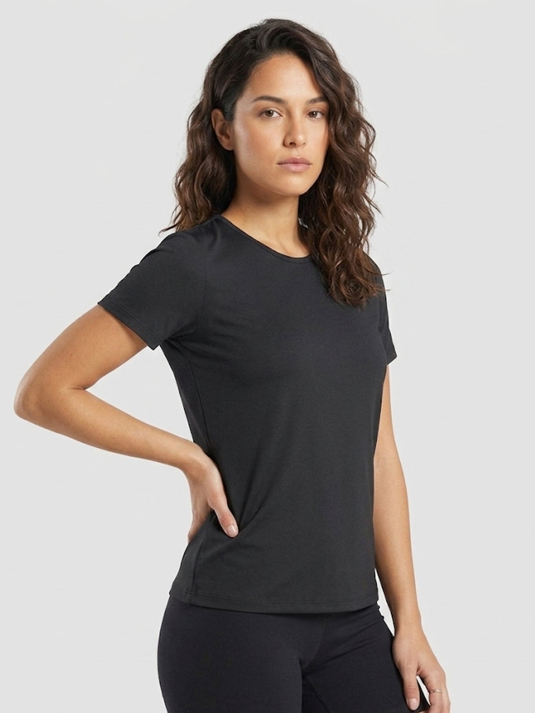 CleanFit Tee - Midnight Black