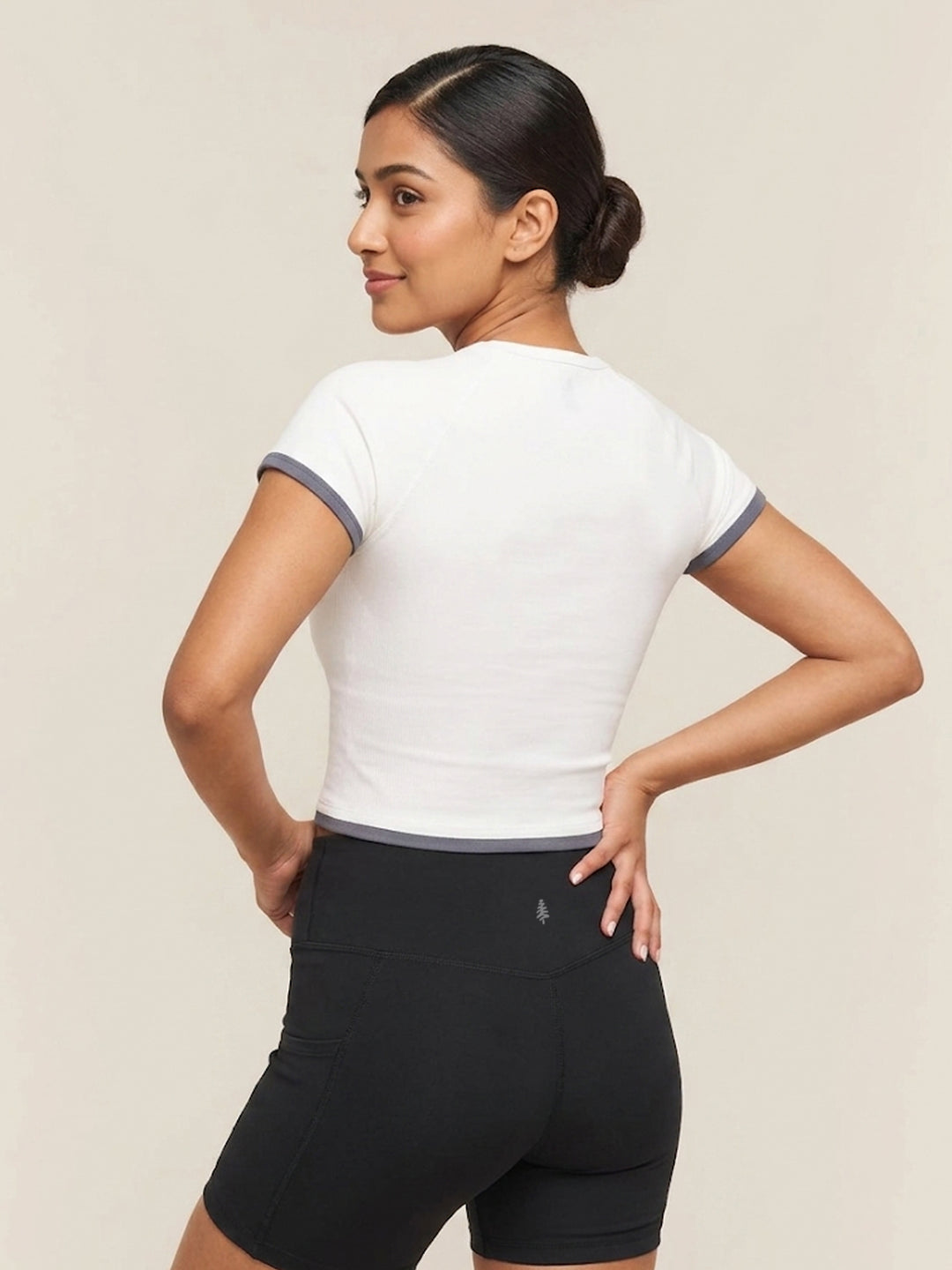 Chelsea Sculpt Seamless Tee - White