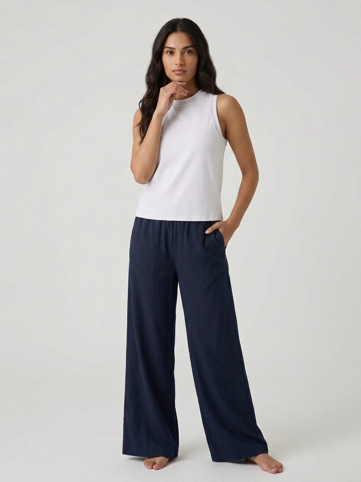 Alice Essential Racer Tank - White