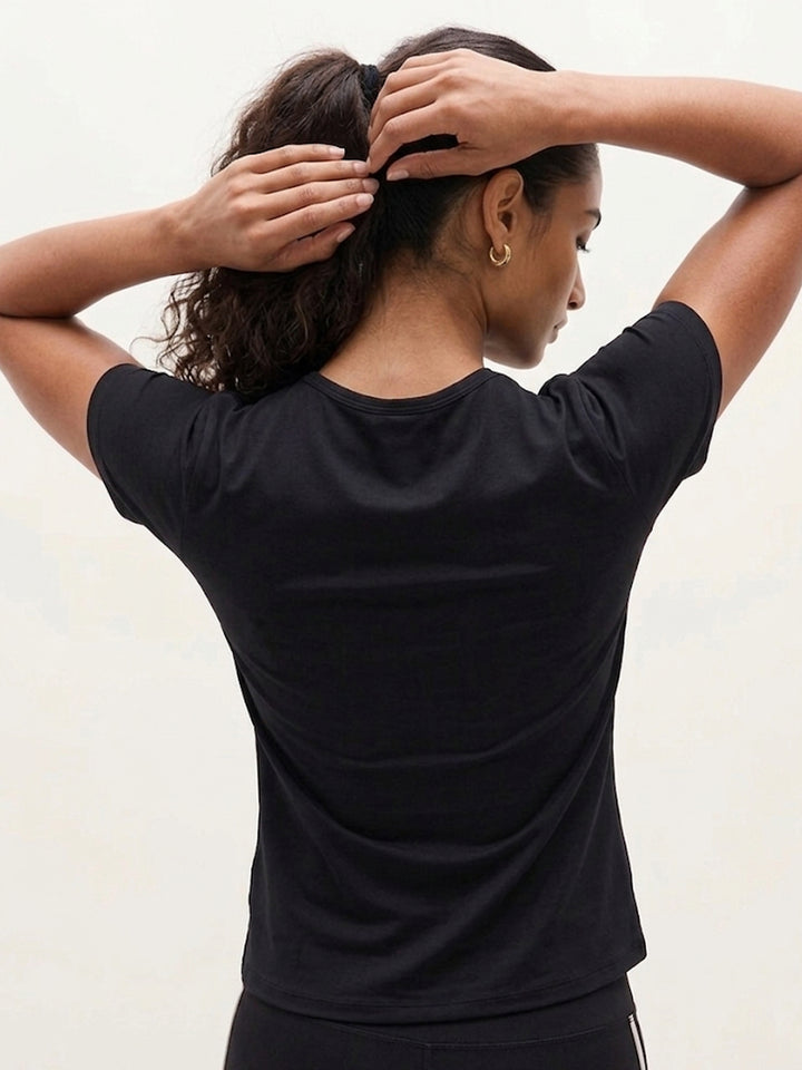 CleanFit Tee - Midnight Black