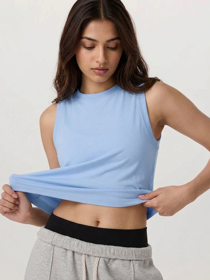Alice Essential Racer Tank - Powder Blue
