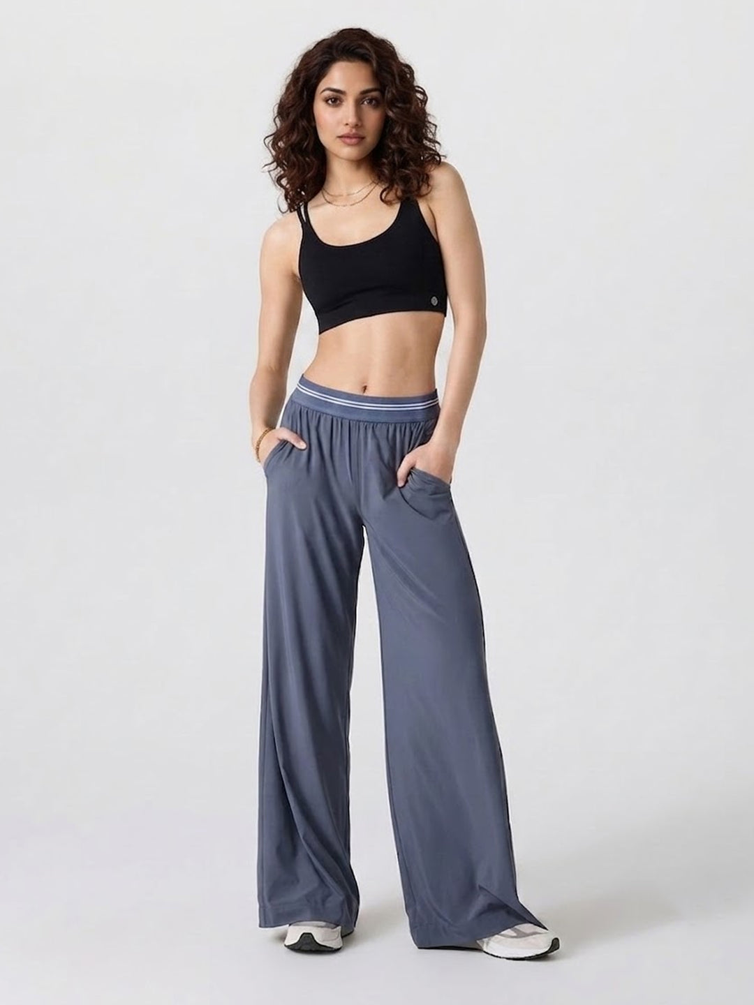 Polly ComfiWide Trouser - Grey