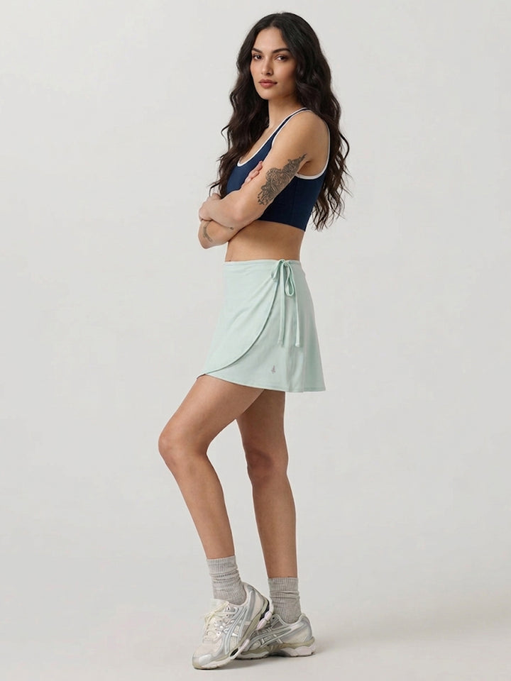 Sienna Motion Wrap Skorts - Spearmint Green