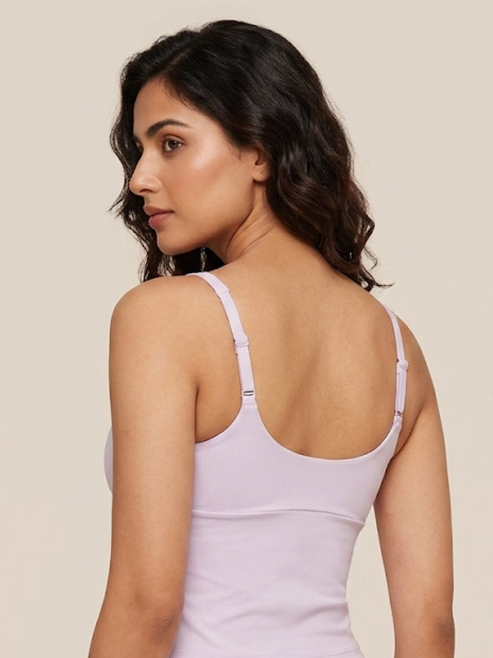 Anya UnderCurve Tank - Lilac