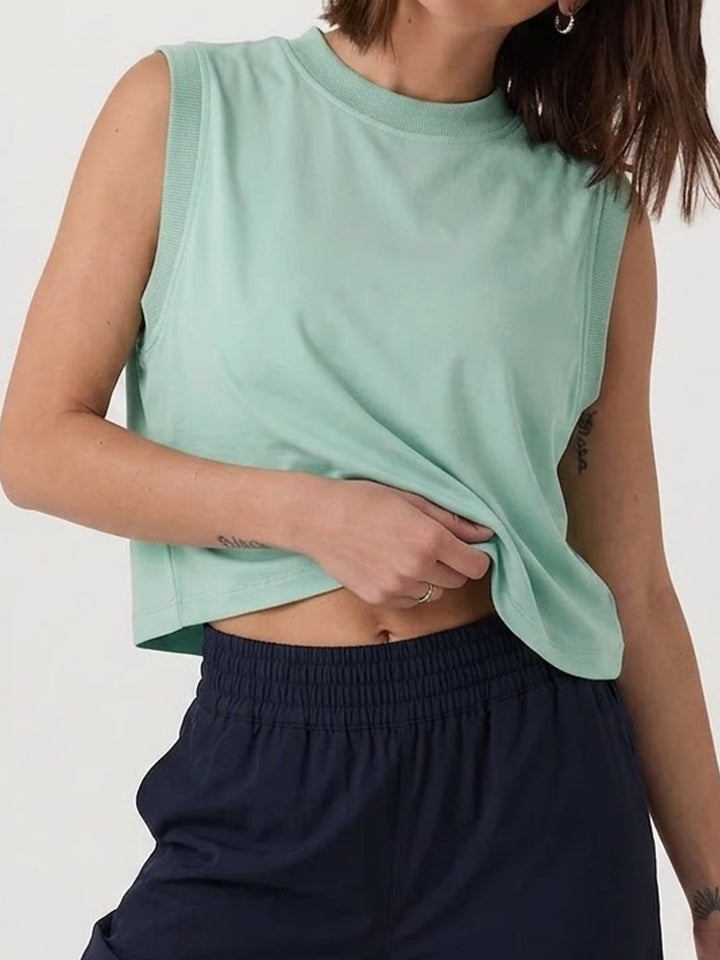 Alice Essential Racer Tank - Pistachu Green