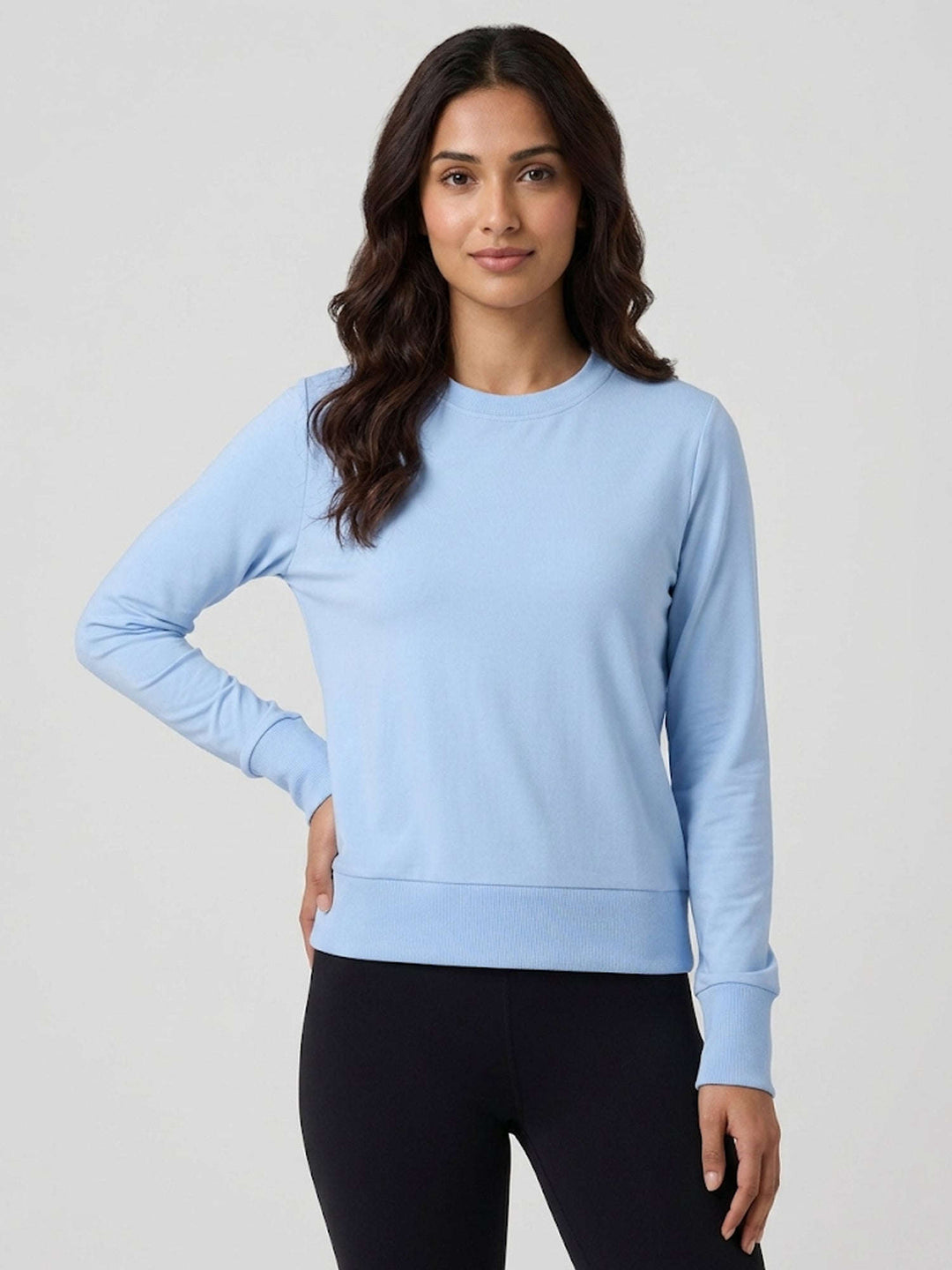 Anna FeatherLite Tee - Powder Blue Chelsea Athleisure 