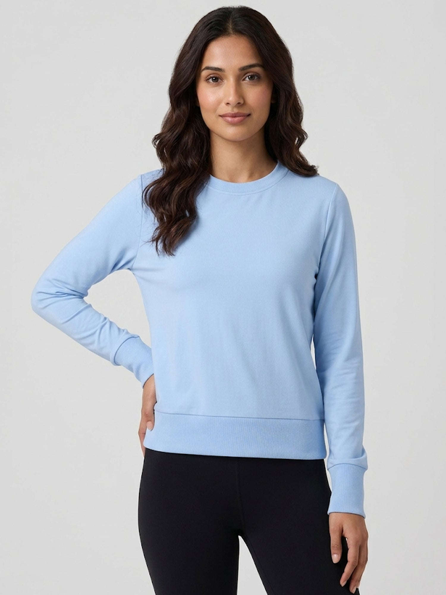 Anna FeatherLite Tee - Powder Blue Chelsea Athleisure 