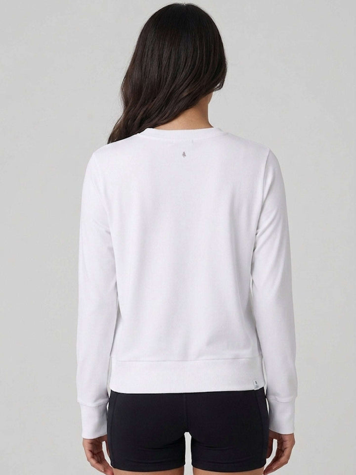 Anna FeatherLite Tee - White Chelsea Athleisure 