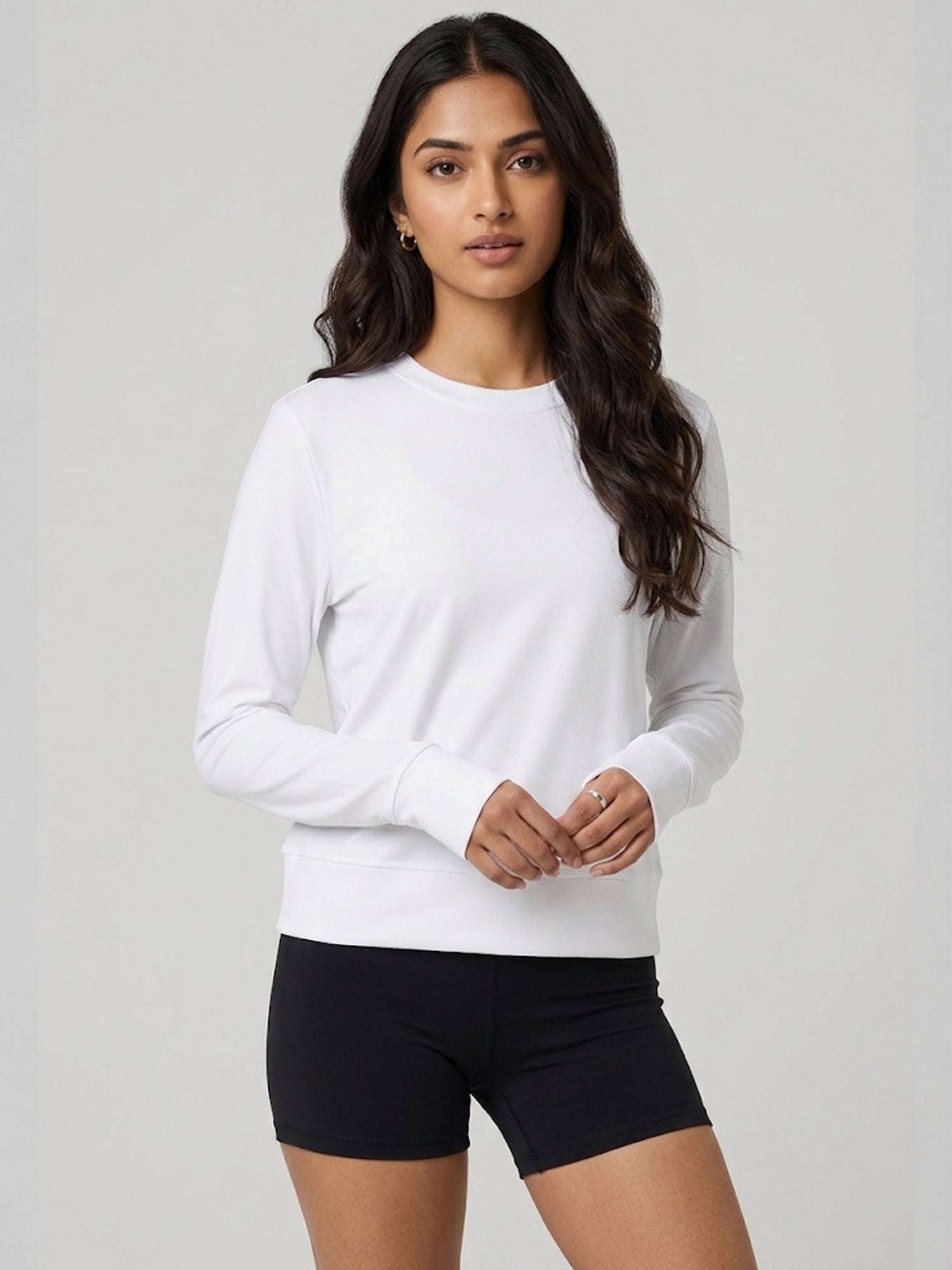 Anna FeatherLite Tee - White Chelsea Athleisure 
