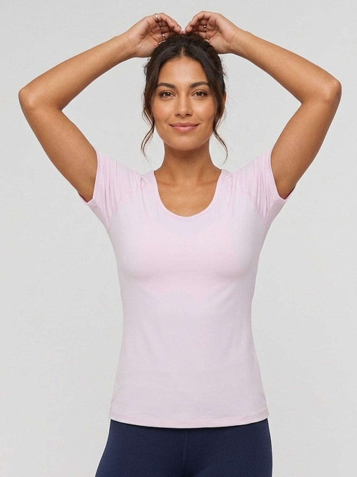 Athena MoveFit Tee - Lilac Chelsea Athleisure 