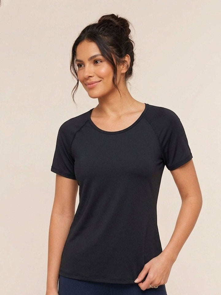 Athena MoveFit Tee - Midnight Black Chelsea Athleisure 