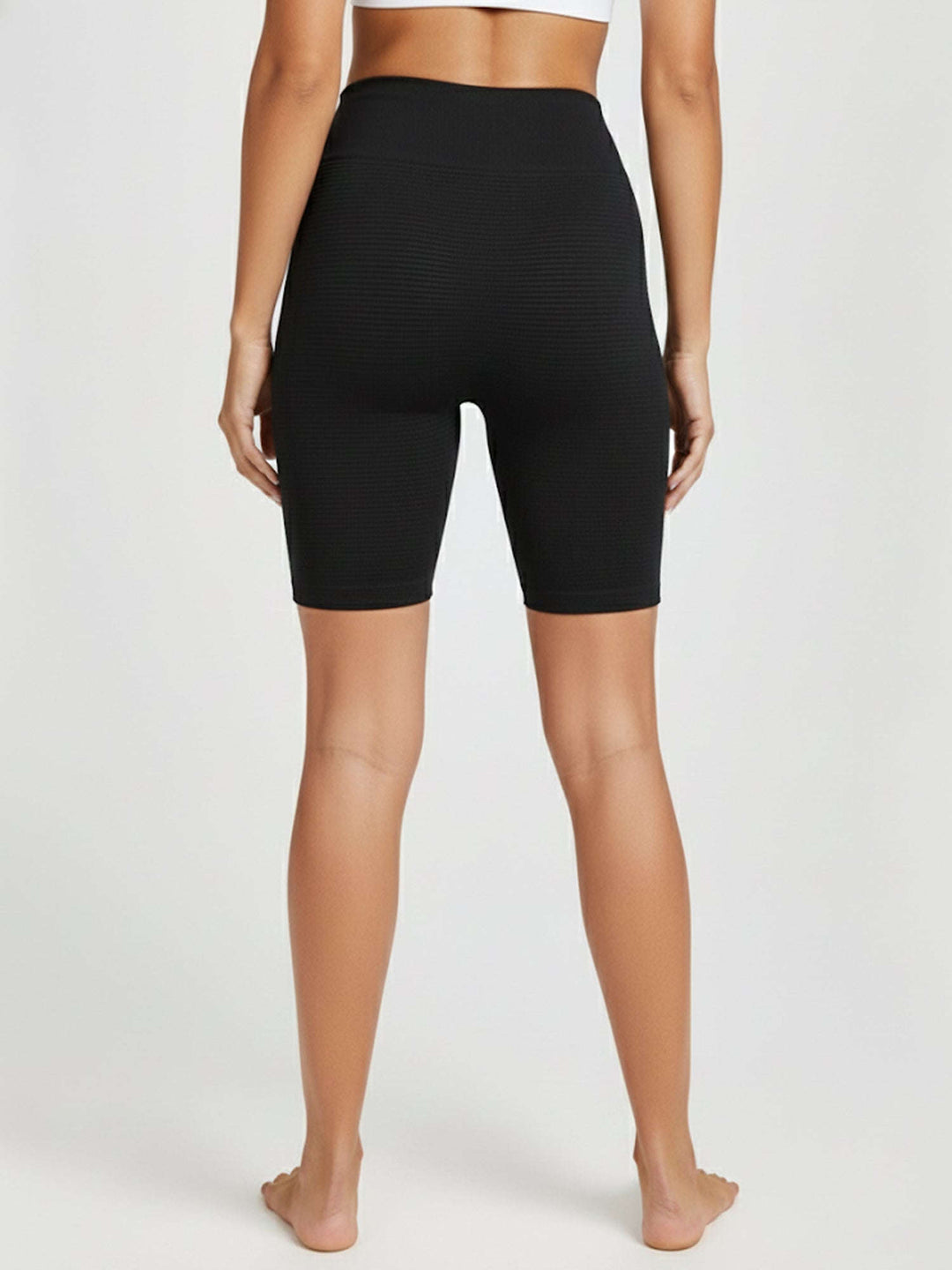 AuraAir Seamless Shorts® Black 5" Inseam Chelsea Athleisure 