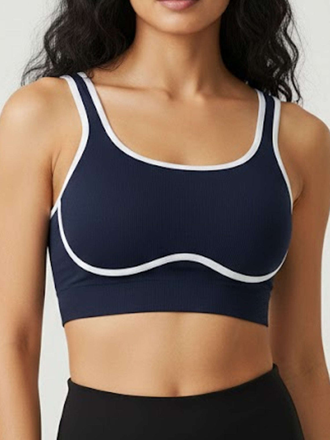 Define Bra – Seamless  Medium Impact – Chelsea Navy Chelsea Athleisure 