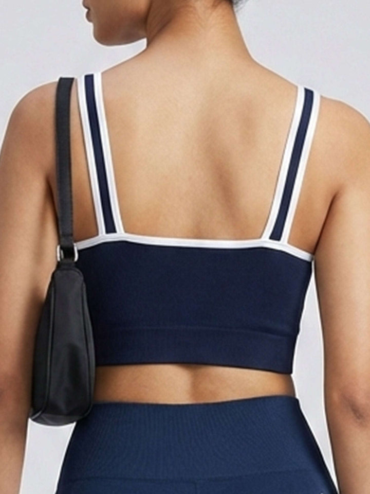 Define Bra – Seamless  Medium Impact – Chelsea Navy Chelsea Athleisure 
