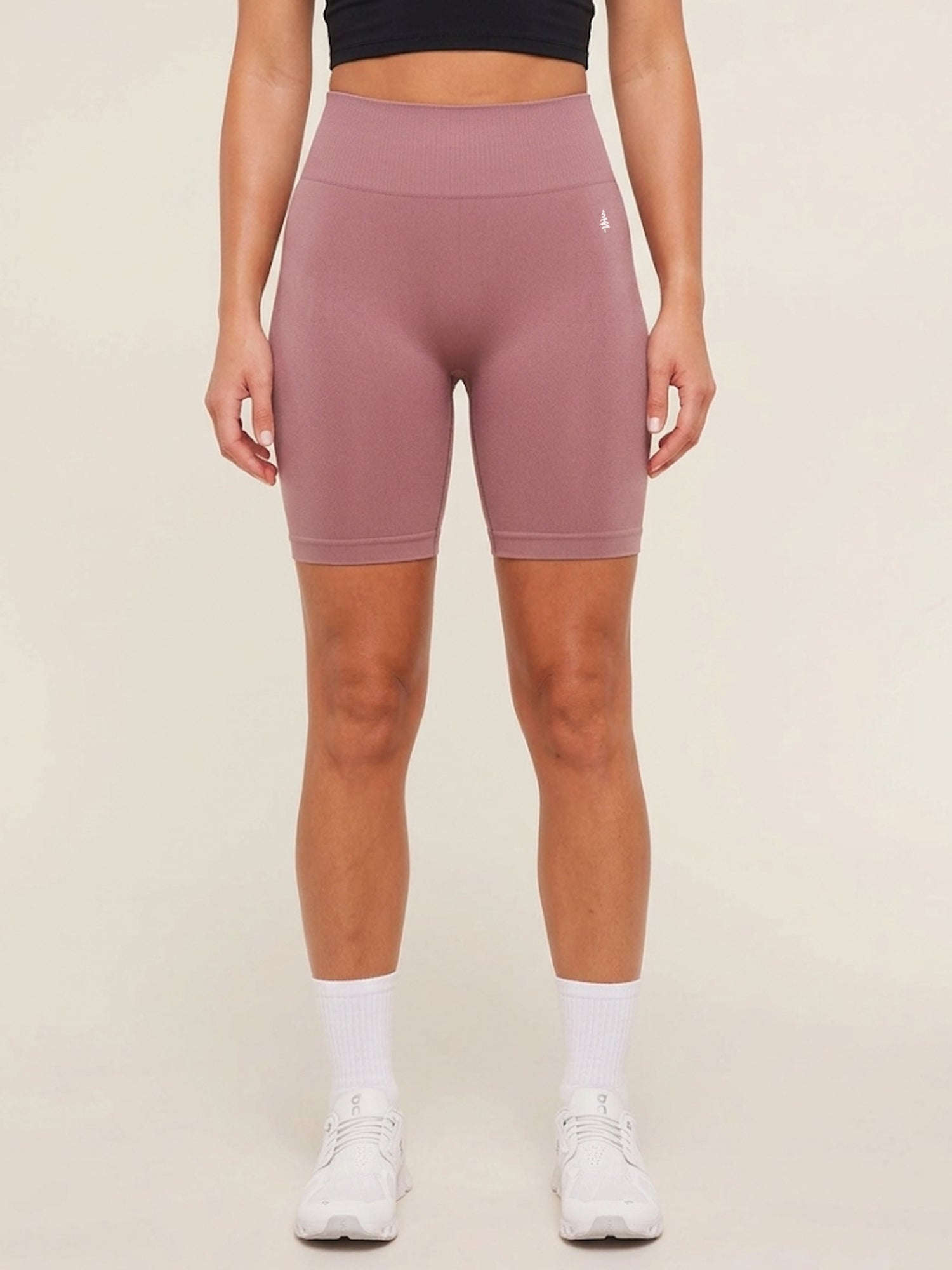 FlowForm Seamless Shorts® Wistful Mauve 6.5" Inseam Chelsea Athleisure 