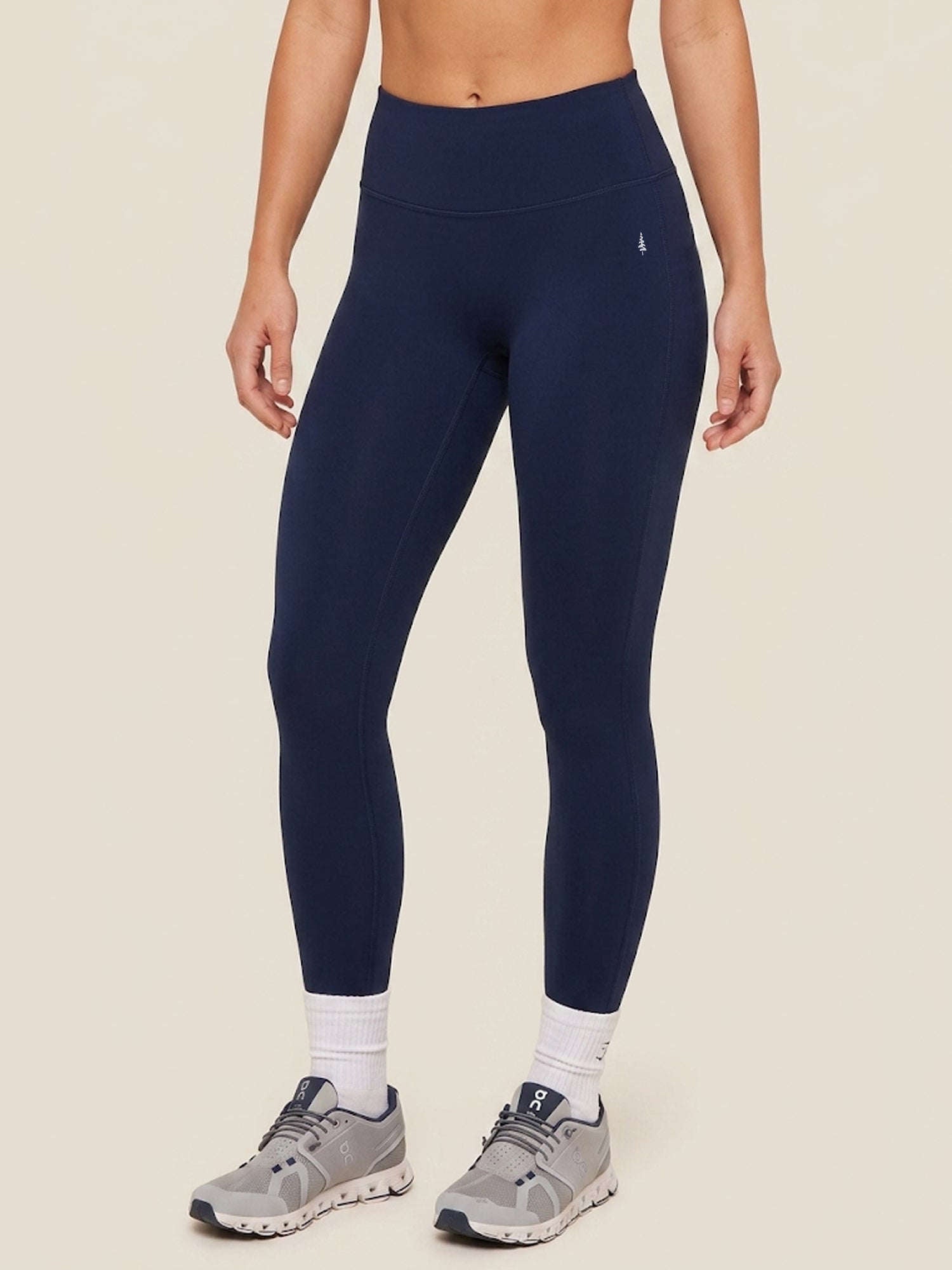 Linea Sleekskin Leggings - Chelsea Navy Chelsea Athleisure 