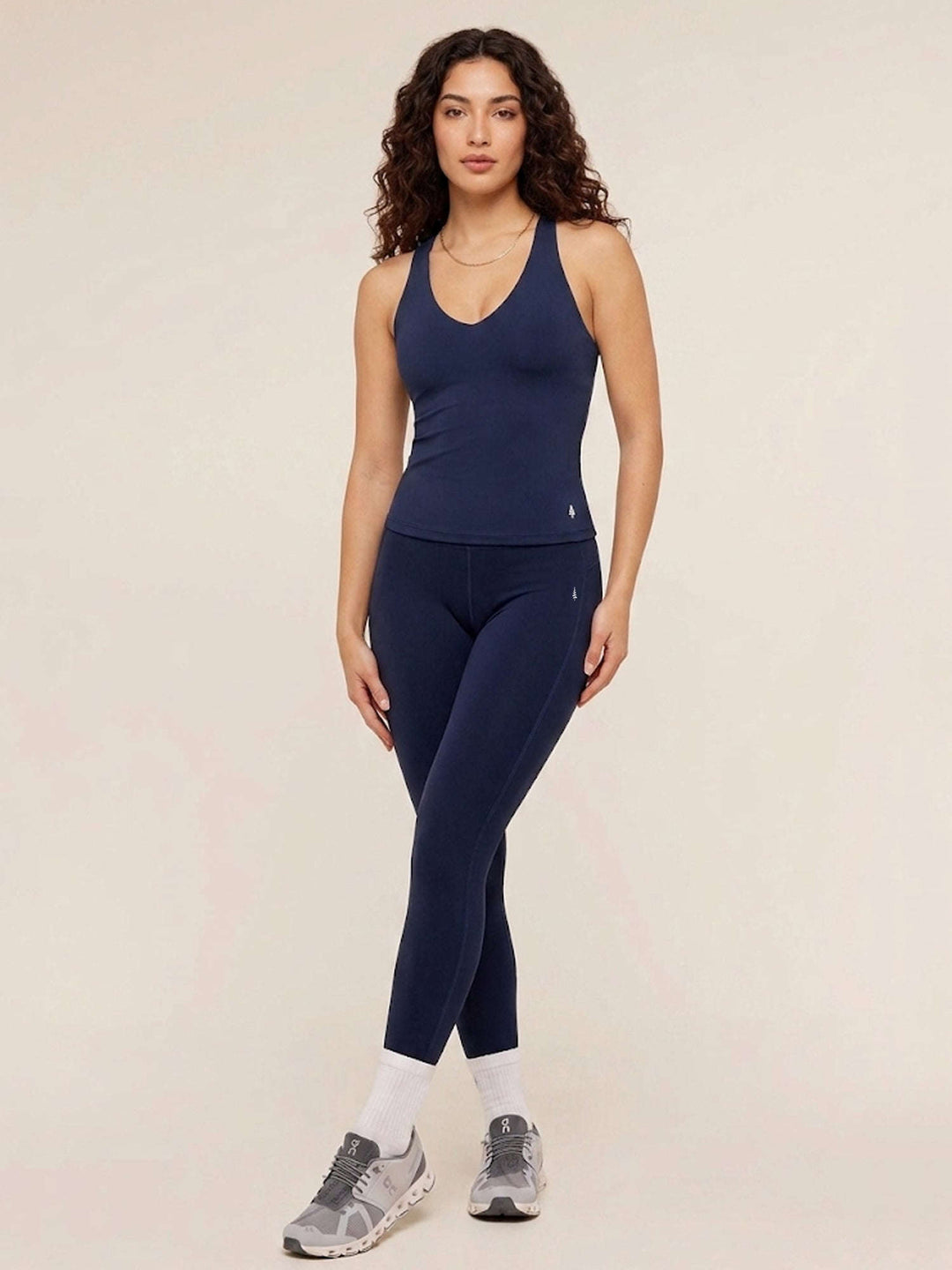 Linea Sleekskin Leggings - Chelsea Navy Chelsea Athleisure 