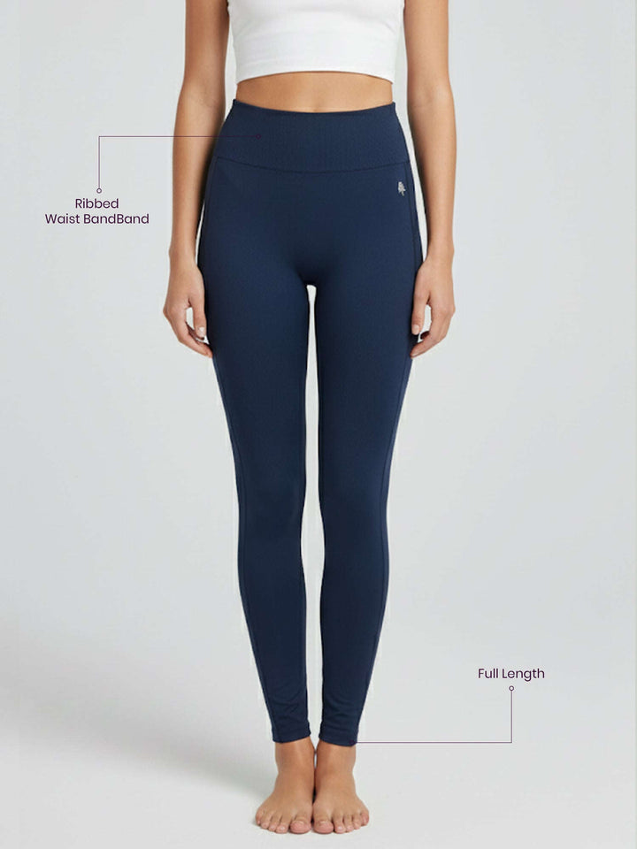 MoveLight Seamless Leggings®  Chelsea Navy 27" Inseam Chelsea Athleisure 