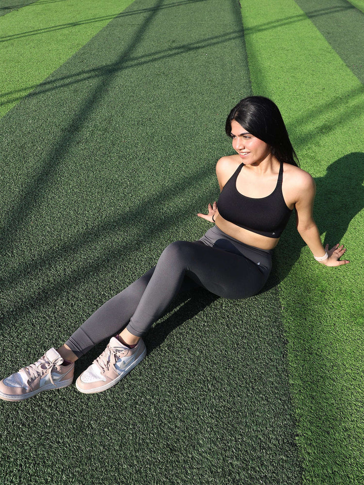 MoveLight Seamless Leggings® Dark Shadow 27" Inseam Chelsea Athleisure 