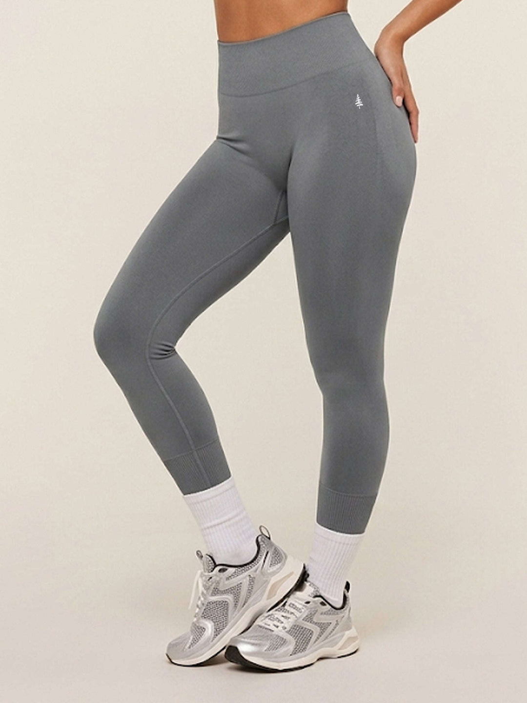 MoveLight Seamless Leggings® Dark Shadow 27" Inseam Chelsea Athleisure 