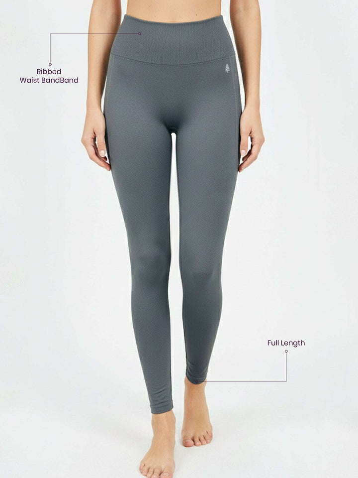 MoveLight Seamless Leggings® Dark Shadow 27" Inseam Chelsea Athleisure 