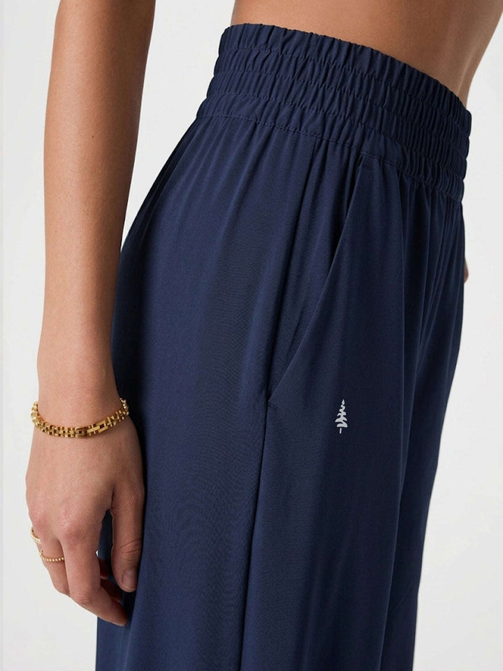 Petra FreeFlow Wide Pants - Chelsea Navy Chelsea Athleisure 