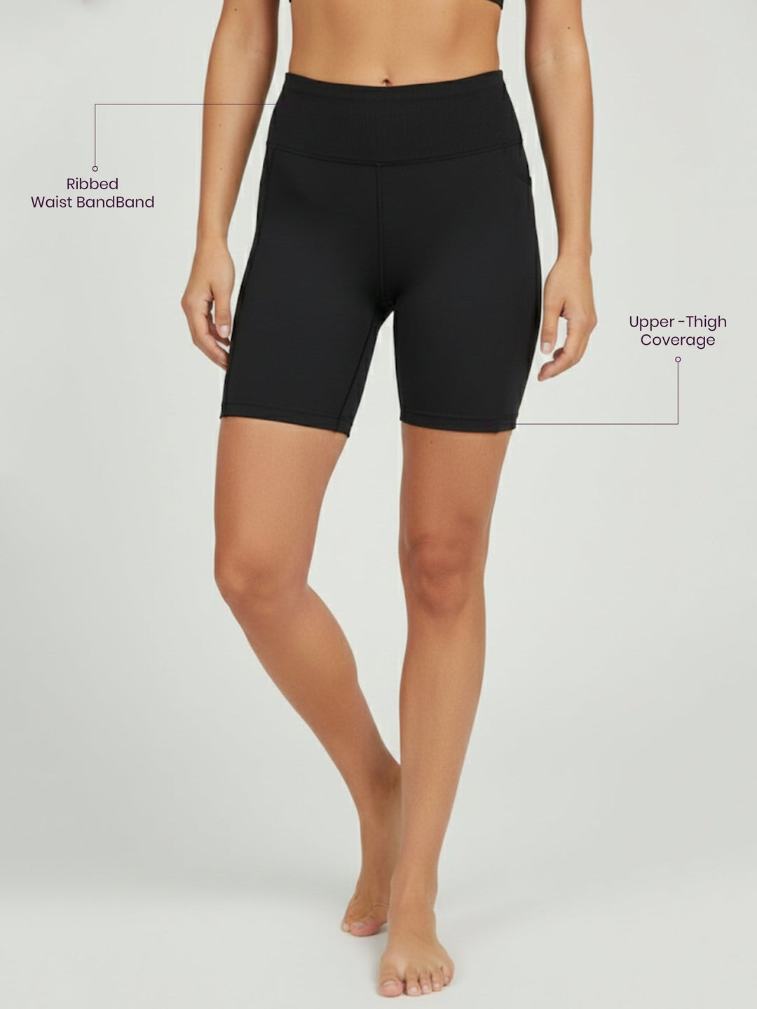 SculptEase Seamless Shorts® Black 5" Inseam Chelsea Athleisure 