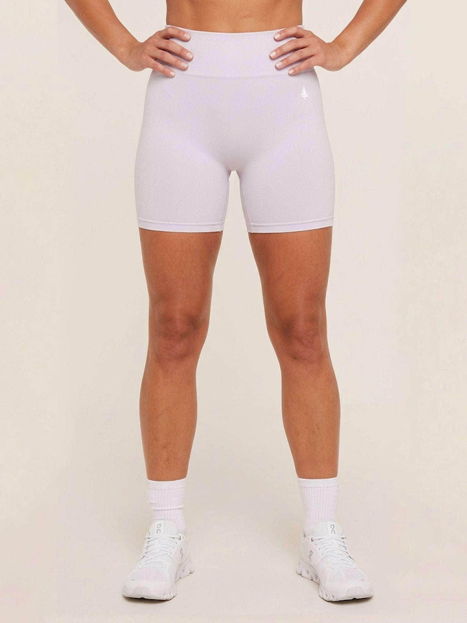 SculptEase Seamless Shorts® Lilac 5" Inseam Chelsea Athleisure 
