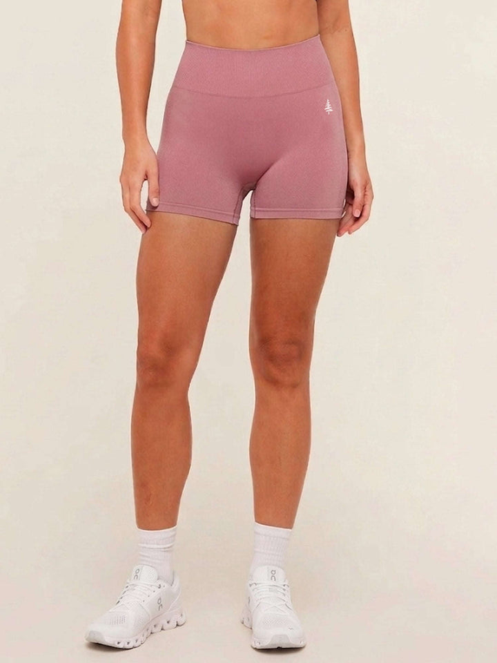 SculptEase Seamless Shorts® Wistful Mauve 5" Inseam Chelsea Athleisure 